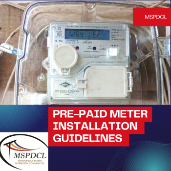 Guidelines for Single Phase Prepaid Meter Installation at Consumer Premises